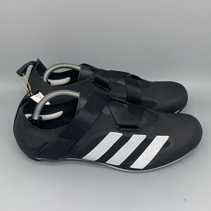 Adidas THE INDOOR CYCLING‎ SHOE GX6544 Black White Men’s Sz 9.5 Women's Sz 10.5